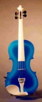 Neon Blue Violin